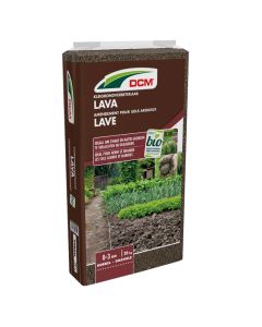 Lavakorrel Oxygen 0-3mm grijs DCM 20kg